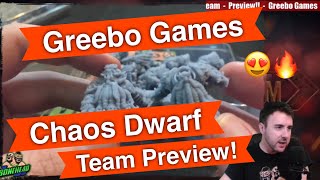 Greebo Games Chaos Dwarf Team - Unbox \u0026 Review!