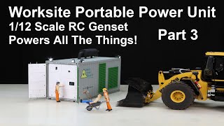 RC Construction Worksite Genset Part 3