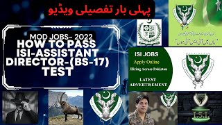How to Pass ISI Assistant Director- TEST: #mod #jobs #isi #isijobs2022