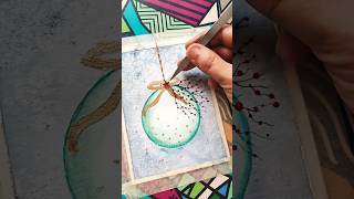 Christmas Card - Watercolor/DIY #art #tutorial #painting