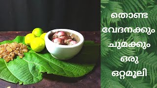 ഒറ്റ ദിവസം കൊണ്ട്........./Home Remedy for Sore Throat \u0026 Cough/തൊണ്ട വേദനക്കും ചുമക്കും ഒരു ഒറ്റമൂലി