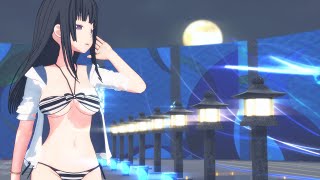 【MMDバンドリ】『極楽浄土/Gokuraku Jodo』by 白金燐子(パレオ無ver)【1440p】