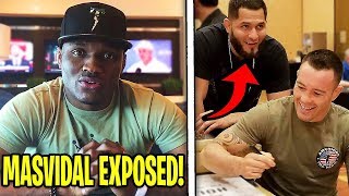 Kamaru Usman EXPOSES Jorge Masvidal “fake beef” with Colby Covington, Khabib vs McGregor, Jon Jones