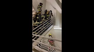 Central Florida first responders climb 110 flights of stairs in honor of 9/11 victims