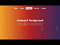 Animated Background with Pure CSS and HTML | No Javascript No Jquery