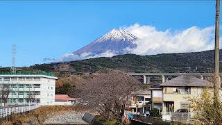 富士山\u0026コロナ侵入禁止人形（2024年12月28日）