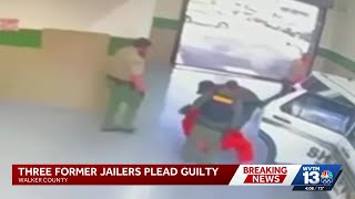 3 former Walker County corrections officers plead guilty in inmate's death