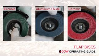 CGW Flap disc for grinding and surface finishing