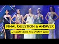 FINAL Q&A | Miss Universe Philippines 2023