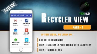 RecyclerView in Android - 1