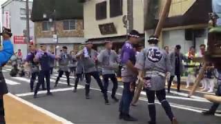 手踊り　新上川岸　佐原の大祭秋祭り2019  初日