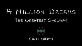 The Greatest Showman - A Million Dreams (Karaoke Piano)