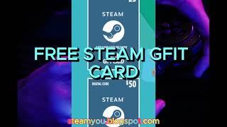 How To Get Free Steam Gift Cards Codes in 2025 100% work