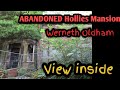 OLDHAM The Hollies Mansion left to rot abandoned for years.