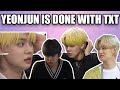 Yeonjun being done with TXT