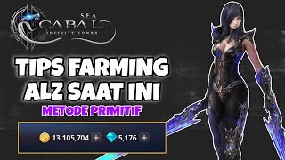 TIPS FARMING ALZ DENGAN CARA PRIMITIV DI CABAL MOBILE | CABAL INFINITE COMBO(ANDROID/IOS/PC)