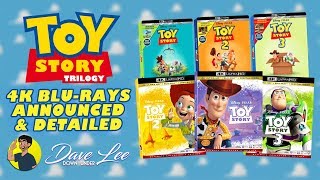 TOY STORY TRILOGY - 4K Blu-ray Announced & Detailed