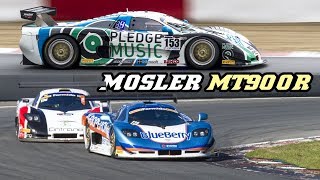 Mosler MT900R GT3 compilation - LS7 V8 at Spa \u0026 Zolder