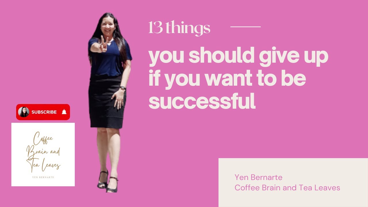 DO THIS 13 THINGS IF YOU WANT TO BE SUCCESSFUL - YouTube