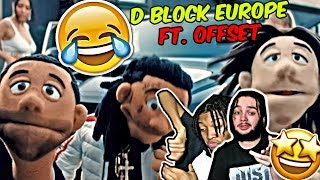 THEY REALLY USED PUPPETS 😭🔥 | D BLOCK EUROPE (YOUNG ADZ X DIRTBIKE LB) X OFFSET - RICH (REACTION)