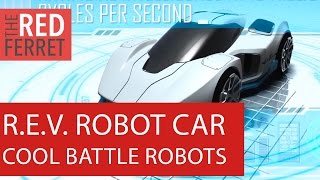 R.E.V. Battle Cars - hands on with the smart car robot with attitude [First Looks]