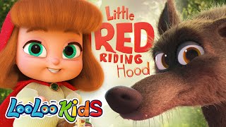 🐺✨ Little Red Riding Hood | Stories for Kids \u0026 Fairy Tales 📖🌟 | LooLoo Kids