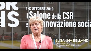 Salone CSR 2019 - Susanna Bellandi, Sofidel Creative, Communication & CSR Director