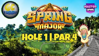 Master, QR Hole 1 - Par 4, EAGLE - Spring Major Tournament, *Golf Clash Guide*