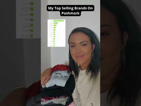 Top selling brands on Poshmark from a full-time seller