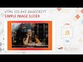 Simple Image Slider with Autoplay using HTML CSS and JS