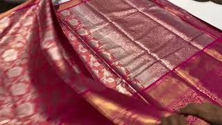 Arasi Soft Tissue Banarasi Silk Dharmavaram Pattu Exclusive Edition Designer Saree V 2673