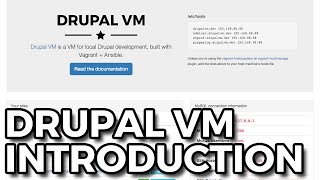 Drupal VM - Quick Introduction