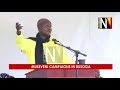 Museveni campaigns in Busoga