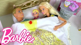 Barbie & Ken Doll Family Vacation Morning Routine Adventure