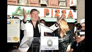 Brooklyn honors 'Saturday Night Fever' actor John Travolta at Lenny's Pizza