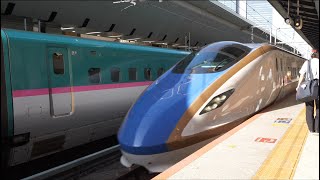 北陸新幹線 はくたか567号 （E7系運行）超広角車窓 東京～金沢【4K60P】