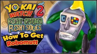 Yo-Kai Watch 2 - How To Get Robomutt With QR Code! [YW2 Tips & Tricks]