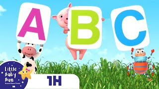 ABCs Jumping + More Nursery Rhymes & Kids Songs - ABCs and 123s | Learn with Little Baby Bum