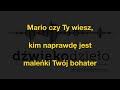 mario czy już wiesz dźwiękodzieło instrumental podkład