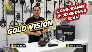 best treasure hunting equipment | Gold Vision long range locator and 3d ground scanner