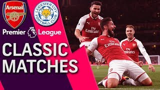 Arsenal v. Leicester City | PREMIER LEAGUE CLASSIC MATCH | 8/11/17 | NBC Sports