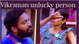 Vikraman unlucky/#shivin and #vikraman fight. #bb6tamil