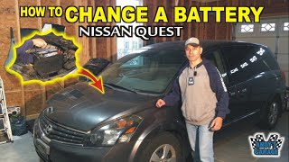 How To Replace Battery - Nissan Quest (Andy’s Garage: Episode - 343)