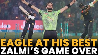 Eagle At His Best | Zalmi's Game Over in PP | Lahore vs Peshawar | Match 15 | HBL PSL 8 | MI2A