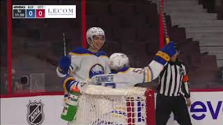 Dylan Cozens Goal vs Ottawa Senators (1/18/2022)
