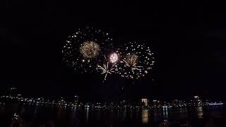 4K｜大稻埕 2023 夏日節  煙火秀 首場 180秒 ｜ Dadaocheng Summer Festival  fireworks 180 Second ｜Gopro Hero 11 手持夜拍