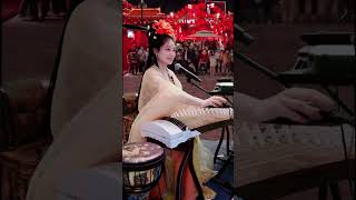 古筝美女 夏晚晴 直播 非录屏 20230318 #guzheng #xiawanqing #古筝 #夏晚晴