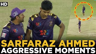 Sarfaraz Ahmed Aggressive Moments With His Teammates | HBL PSL | ML2L