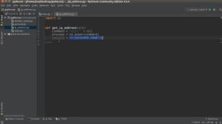 Python Website Scanner Tutorial 3 IP Address