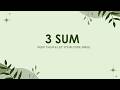 3 Sum Optimal Solution | Two Pointer Approach Explained